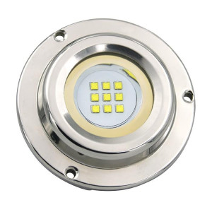 ΦΩΤΙΣΤΙΚΟ ΠΙΣΙΝΑΣ - ΣΚΑΦΟΥΣ FLAT Φ90 LED 30W - 12V - 3000Κ - IP68