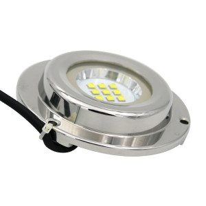 ΦΩΤΙΣΤΙΚΟ ΠΙΣΙΝΑΣ - ΣΚΑΦΟΥΣ FLAT Φ90 LED 30W - 12V - 6000Κ - IP68