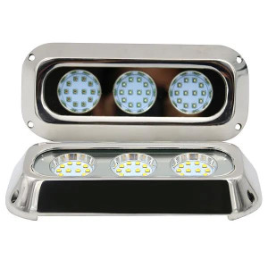 ΦΩΤΙΣΤΙΚΟ ΠΙΣΙΝΑΣ FLAT YACHT LED 180W - 12V - 3000K - IP68