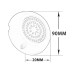 ΦΩΤΙΣΤΙΚΟ ΠΙΣΙΝΑΣ FLAT MICRO ABS RESIN LED 10W - 12V - 6000K - IP68