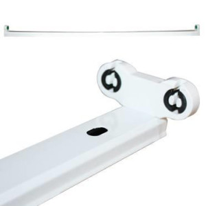 ΦΩΤΙΣΤΙΚΟ ΣΚΑΦΑΚΙ ΦΘΟΡΙΟΥ Τ8 LED SYSTEM READY 2x90cm - ONE SIDE CONNECTION