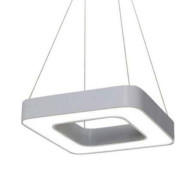 ΦΩΤΙΣΤΙΚΟ ΟΡΟΦΗΣ SLOTLIGHT LEGEND SQUARE SILVER 48W - 3000K - IP20