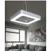 ΦΩΤΙΣΤΙΚΟ ΟΡΟΦΗΣ SLOTLIGHT LEGEND SQUARE SILVER 48W - 3000K - IP20