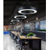 ΦΩΤΙΣΤΙΚΟ ΟΡΟΦΗΣ SLOTLIGHT LEGEND CIRCLE BLACK 48W - 3000K - IP20
