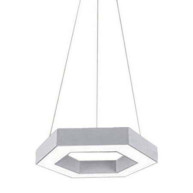 ΦΩΤΙΣΤΙΚΟ ΟΡΟΦΗΣ SLOTLIGHT LEGEND HEXAGON SILVER 48W - 6000K - IP20