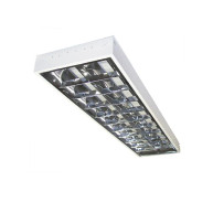 ΦΩΤΙΣΤΙΚΟ ΟΡΟΦΗΣ OSCAR T8 ΠΑΡΑΒΟΛΙΚΟ ELECTRONIC BALLAST 2x18W - IP20