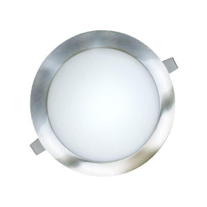 ΦΩΤΙΣΤΙΚΟ LED PANEL ROUND ΟΠΗ Φ105mm NICKEL MAT 6W - 6000K - IP20