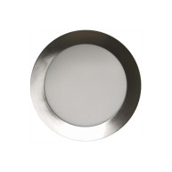 ΦΩΤΙΣΤΙΚΟ LED PANEL ROUND ΟΠΗ Φ155mm NICKEL MAT 12W - 6000K - IP20