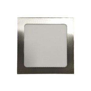 ΦΩΤΙΣΤΙΚΟ LED PANEL SQUARE ΟΠΗ 155X155mm NICKEL MAT 12W - 4000K - IP20