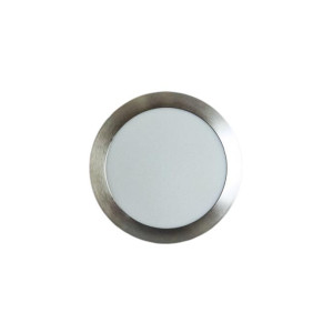 ΦΩΤΙΣΤΙΚΟ LED PANEL ROUND ΟΠΗ Φ155mm NICKEL MAT 18W - 4000K - IP20