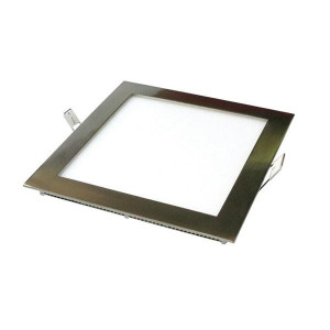 ΦΩΤΙΣΤΙΚΟ LED PANEL SQUARE ΟΠΗ 205X205mm NICKEL MAT 18W - 6000K - IP20