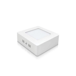 ΦΩΤΙΣΤΙΚΟ PANEL ΟΡΟΦΗΣ SQUARE LED ΛΕΥΚΟ 12W - 3000K - IP20