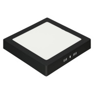 ΦΩΤΙΣΤΙΚΟ PANEL ΟΡΟΦΗΣ SQUARE LED ΜΑΥΡΟ 18W - 4200K - IP20