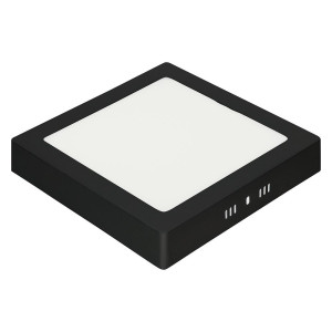 ΦΩΤΙΣΤΙΚΟ PANEL ΟΡΟΦΗΣ SQUARE LED ΜΑΥΡΟ 18W - 4200K - IP20