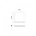 ΦΩΤΙΣΤΙΚΟ PANEL ΟΡΟΦΗΣ SQUARE LED ΛΕΥΚΟ 36W - 4000K - IP20