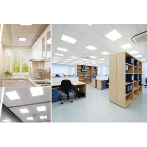 ΦΩΤΙΣΤΙΚΟ ΨΕΥΔΟΡΟΦΗΣ BACKLIGHT LED PANEL ANTIGLARE 48W - 6500K - UGR19 - IP20