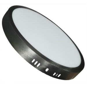 ΦΩΤΙΣΤΙΚΟ PANEL ΟΡΟΦΗΣ ROUND LED NICKEL MAT 24W - 4000K - IP20