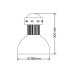 ΦΩΤΙΣΤΙΚΟ ΚΑΜΠΑΝΑ AXION SMALL LED 46W - 4000K - IK08 - IP20