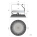 ΦΩΤΙΣΤΙΚΟ ΚΑΜΠΑΝΑ HYPER 60° PRO 210W - 4000K - 850mA - IP66 - ENEC