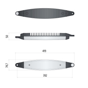 ΦΩΤΙΣΤΙΚΟ CLUCE HEXAGON 60° LED 32W - 1 LM 840 - IK10 - IP66