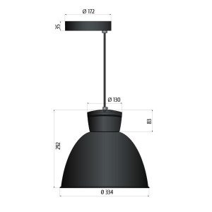 ΦΩΤΙΣΤΙΚΟ ΚΑΜΠΑΝΑ CLUCE EGO LED EVO PC 13W - 400mA - IP20
