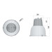 ΦΩΤΙΣΤΙΚΟ ΚΑΜΠΑΝΑ CLUCE EASY C-S SODIUM & ΗQI 70W - E27 - IK10 - IP23/IP65
