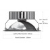 ΦΩΤΙΣΤΙΚΟ ΧΩΝΕΥΤΟ LARGE ΟΠΗ Φ220 LED COB 36W - IP20