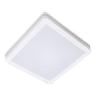 ΦΩΤΙΣΤΙΚΟ ΟΡΟΦΗΣ DONUT SQUARE 30 WHITE LED 30W - 3000K - IK08 - IP65