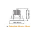 ΦΩΤΙΣΤΙΚΟ ΧΩΝΕΥΤΟ PL DOWNLIGHT CIRCO MINI COB LED 11W - IP20