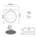 ΦΩΤΙΣΤΙΚΟ RECESSED MICROMOVE 60° COB LED 10W - 6000K - IP20