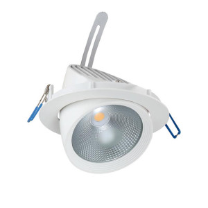ΦΩΤΙΣΤΙΚΟ SPOT RECESSED MOVABLE 60° COB LED 20W - 3000K - IP20