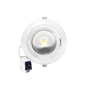 ΦΩΤΙΣΤΙΚΟ SPOT RECESSED MOVABLE 60° COB LED 20W - 3000K - IP20