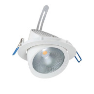 ΦΩΤΙΣΤΙΚΟ SPOT RECESSED MOVABLE 60° COB LED 30W - 4000K - IP20