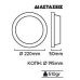 ΦΩΤΙΣΤΙΚΟ PL DOWNLIGHT RECESSED 120° COB LED 24W - 6000K - IP20