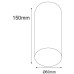 ΦΩΤΙΣΤΙΚΟ ΟΡΟΦΗΣ SPOT ΑΛΟΥΜΙΝΙΟΥ MAESTRO 1 - Φ60x150mm - GU10 - IP20