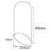 ΦΩΤΙΣΤΙΚΟ ΟΡΟΦΗΣ SPOT ΑΛΟΥΜΙΝΙΟΥ MAESTRO 4 - Φ120x400mm - GU10/E27 - IP20