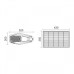 ΦΩΤΙΣΤΙΚΟ ΔΡΟΜΟΥ SOLAR SUNRISE LED 100W - 6000K - REMOTE CONTROL - DAY/NIGHT SENSOR - IP67