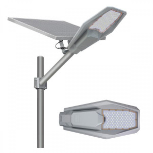 ΦΩΤΙΣΤΙΚΟ ΔΡΟΜΟΥ SOLAR SUNRISE LED 400W - 6000K - REMOTE CONTROL - DAY/NIGHT SENSOR - IP67