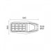 ΦΩΤΙΣΤΙΚΟ ΔΡΟΜΟΥ SOLAR SPACE ABS LED 200W - 6000K - IP65
