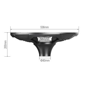 ΦΩΤΙΣΤΙΚΟ ΚΟΡΥΦΗΣ SOLAR DISCOVERY LED 20W - 4000K - IP65