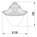 ΦΩΤΙΣΤΙΚΟ ΚΡΕΜΑΣΤΟ ARCON LED EDISON SMD 24W - IP66