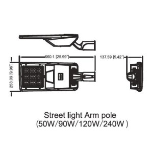 ΦΩΤΙΣΤΙΚΟ ΔΡΟΜΟΥ SOLAR SET ROCKET DECOR LED 50W - 30Ah - 90W SOLAR PANEL - 4000K - IP66 - IK10