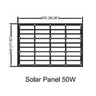 ΦΩΤΙΣΤΙΚΟ ΔΡΟΜΟΥ SOLAR SET ROCKET DECOR LED 30W - 18Ah - 50W SOLAR PANEL - 4000K - IP66 - IK10
