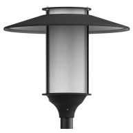 ΦΩΤΙΣΤΙΚΟ ΙΣΤΟΥ ΚΟΡΥΦΗΣ ELBA LED 36W 4000K - BLACK - IP66