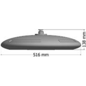 ΦΩΤΙΣΤΙΚΟ ΙΣΤΟΥ ΚΡΕΜΑΣΤΟ SCUDO HANG LED 20W - 4000K - IP66
