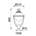 ΦΩΤΙΣΤΙΚΟ ΙΣΤΟΥ ΚΟΡΥΦΗΣ VOLTA LED 30W - 4000K - IP65