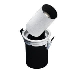 ΦΩΤΙΣΤΙΚΟ ΧΩΝΕΥΤΟ SPOT DOWNLIGHT IN OUT SMALL Φ62 LED COB 6W - 3000K - IP20 - WHITE
