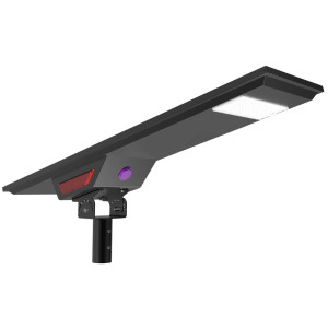 ΦΩΤΙΣΤΙΚΟ SOLAR STREET LED MIST 50W - 8500Lm - IP65 SENSOR - REMOTE