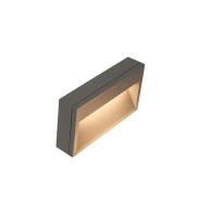 ΦΩΤΙΣΤΙΚΟ ΕΠΙΤΟΙΧΟ FLOOR LED RECTANGULAR - 12W - 3000K - RAL9007 - IP67