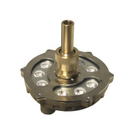 ΦΩΤΙΣΤΙΚΟ ΣΥΝΤΡΙΒΑΝΙΟΥ CROWN DISC LED 36W - 12V/24V DC - RGB - IP68